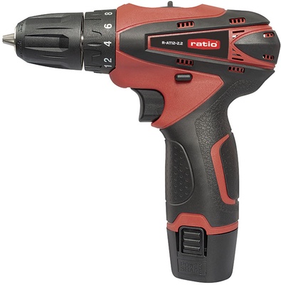 Taladro atornillador batería RATIO R-AT12-2.2 Taladro atornillador batería RATIO R-AT12-2.2